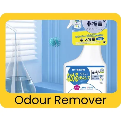 Odor Removal included in the free puppy starter kit