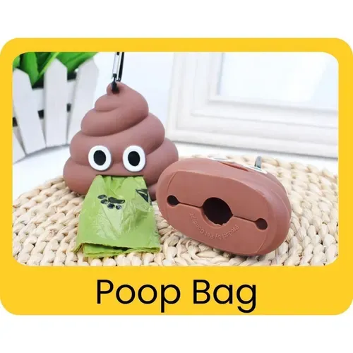Poop Bag included in the free puppy starter kit