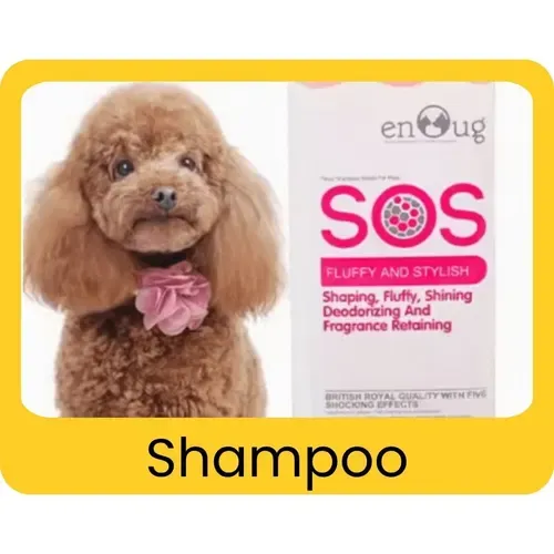 Shampoo included in the free puppy starter kit