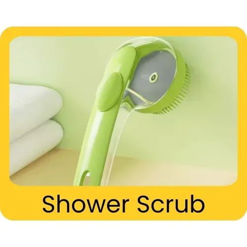 Shower Scrub included in the free puppy starter kit