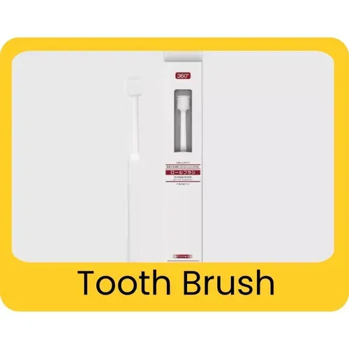 Tooth Brush included in the free puppy starter kit